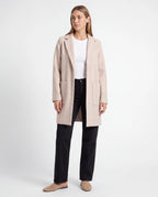Hadley Coatigan – Oatmeal, front view