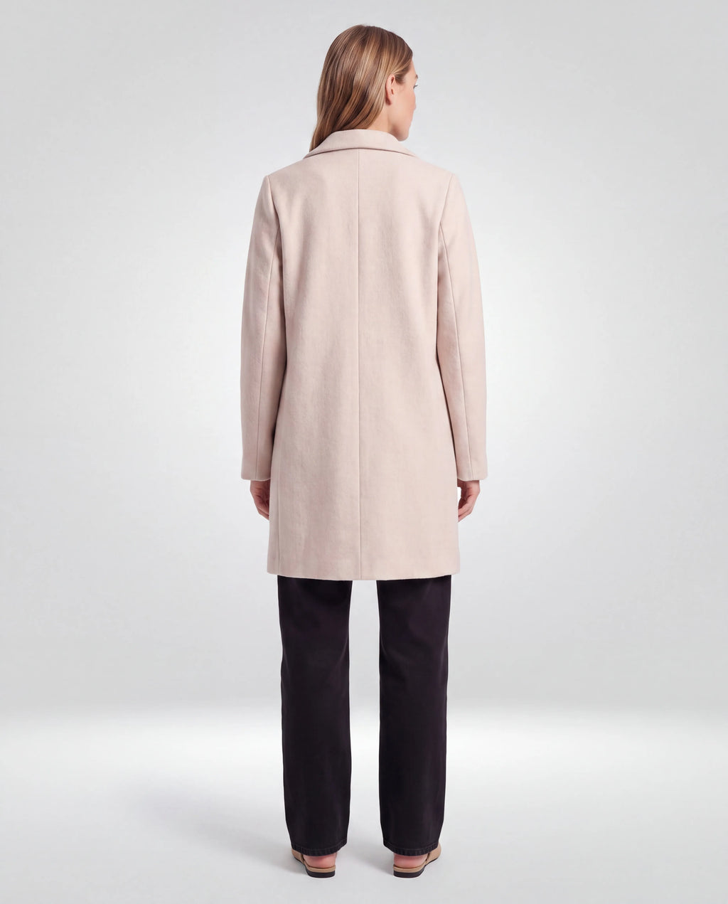 Hadley Coatigan – Oatmeal, back view