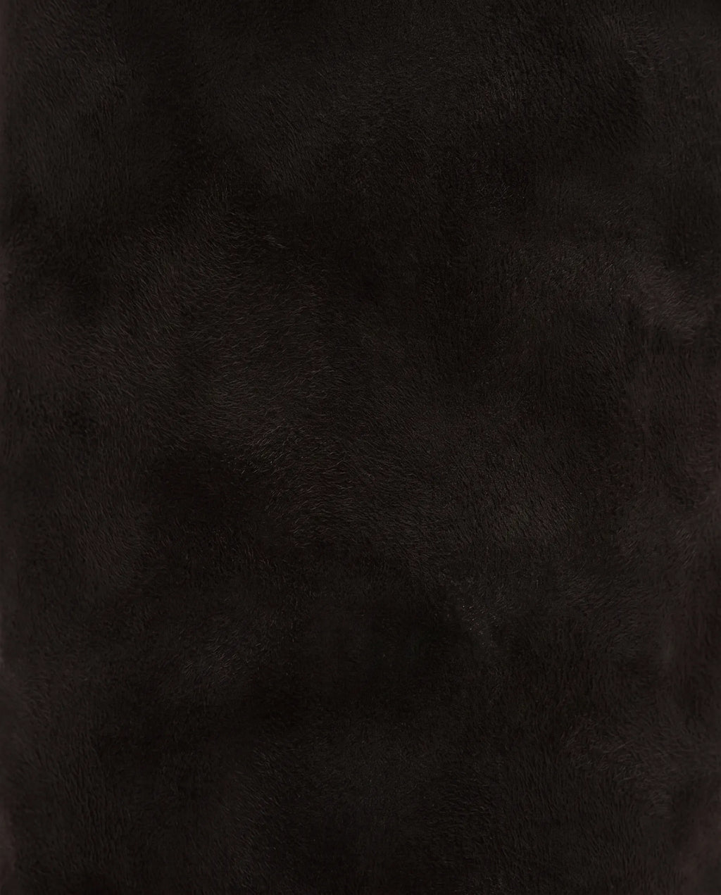 Whitmore Faux Suede Heeled Boots, in black, fabric texture detail