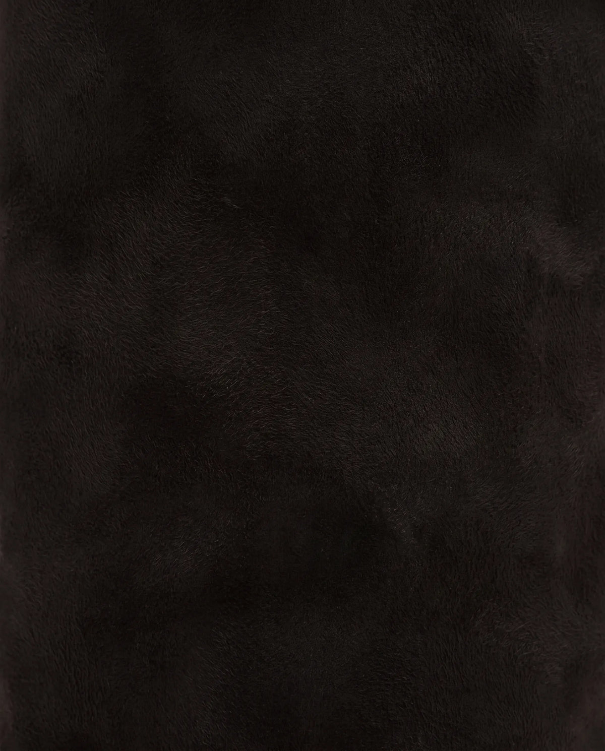 Whitmore Faux Suede Heeled Boots, in black, fabric texture detail
