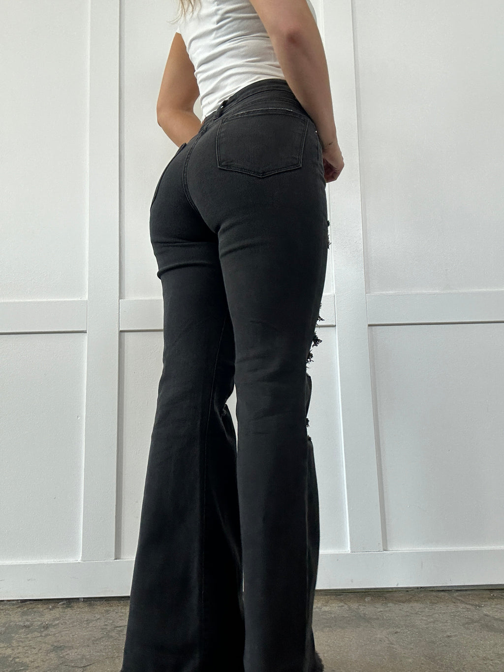 Viral Lainey Tummy Control Flare Jeans