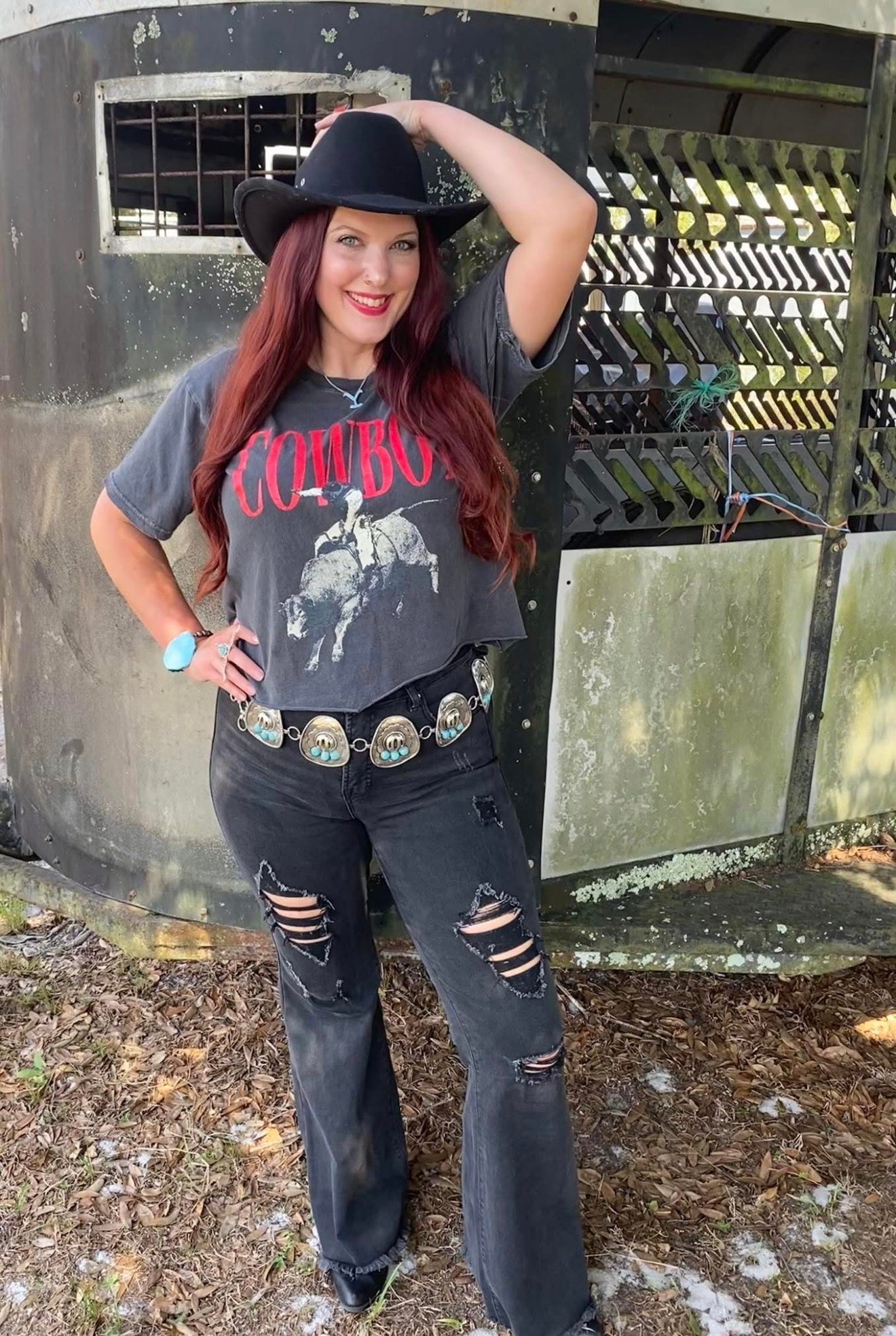 Viral Lainey Tummy Control Flare Jeans