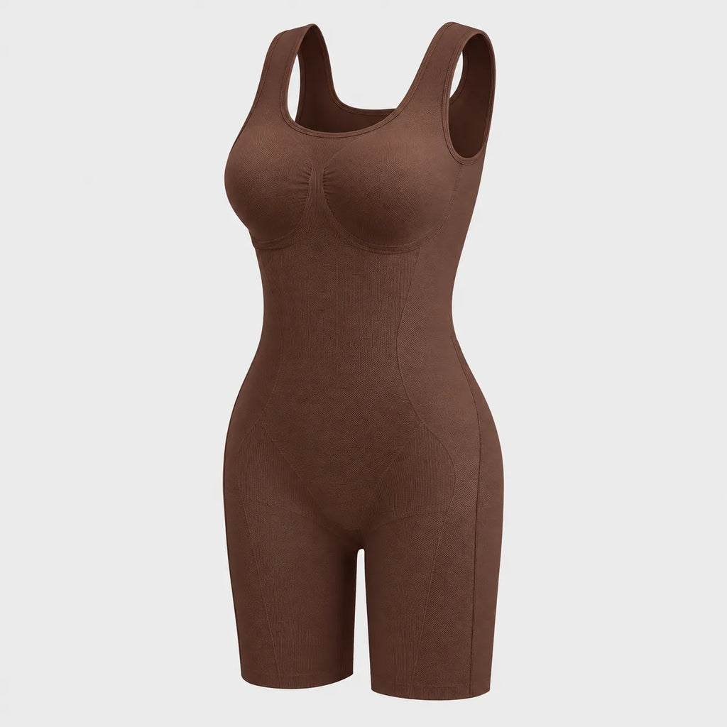Women’s Tummy Control Shapewear Bodysuit – Easy-Off Design