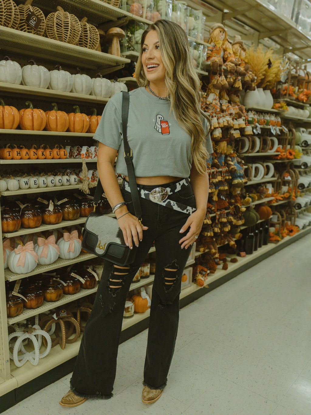 Viral Lainey Tummy Control Flare Jeans
