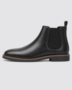 Men's Chelsea Boots with Elastic Side Panels and Pull Tab – Ivo