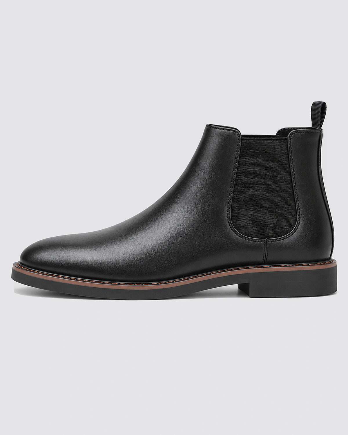 Men's Chelsea Boots with Elastic Side Panels and Pull Tab – Ivo