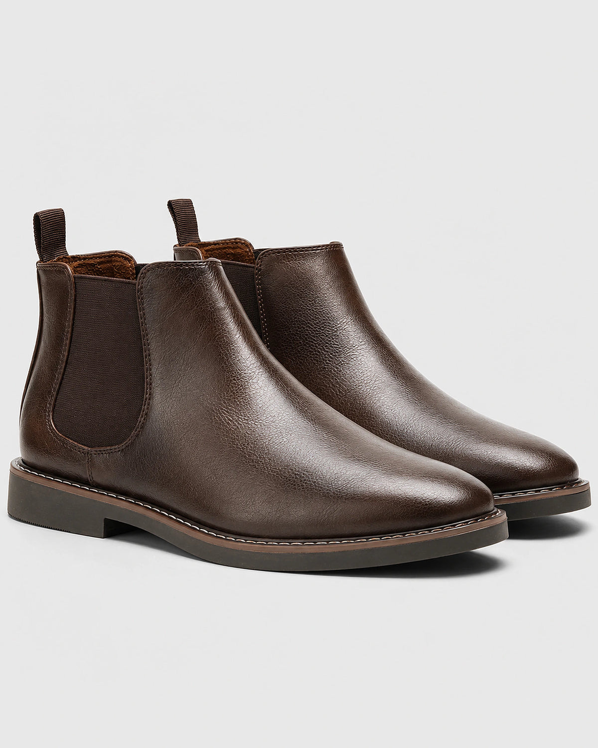 Men's Chelsea Boots with Elastic Side Panels and Pull Tab – Ivo