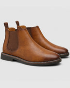 Men's Chelsea Boots with Elastic Side Panels and Pull Tab – Ivo