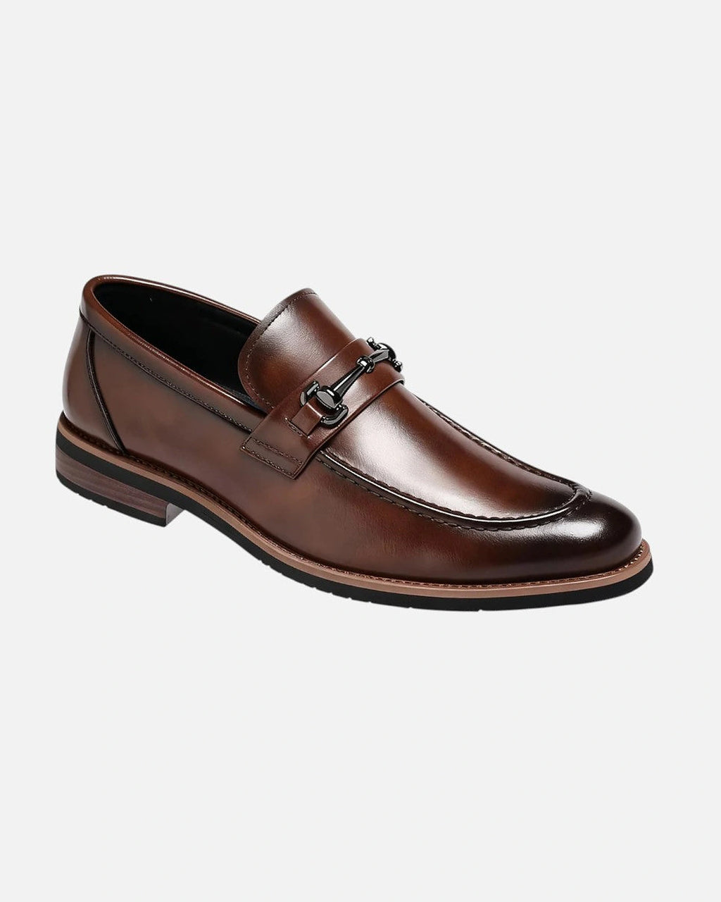 Men's Horsebit Trim Dress Loafers with Stitched Apron Toe – Vince