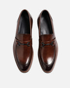 Men's Horsebit Trim Dress Loafers with Stitched Apron Toe – Vince