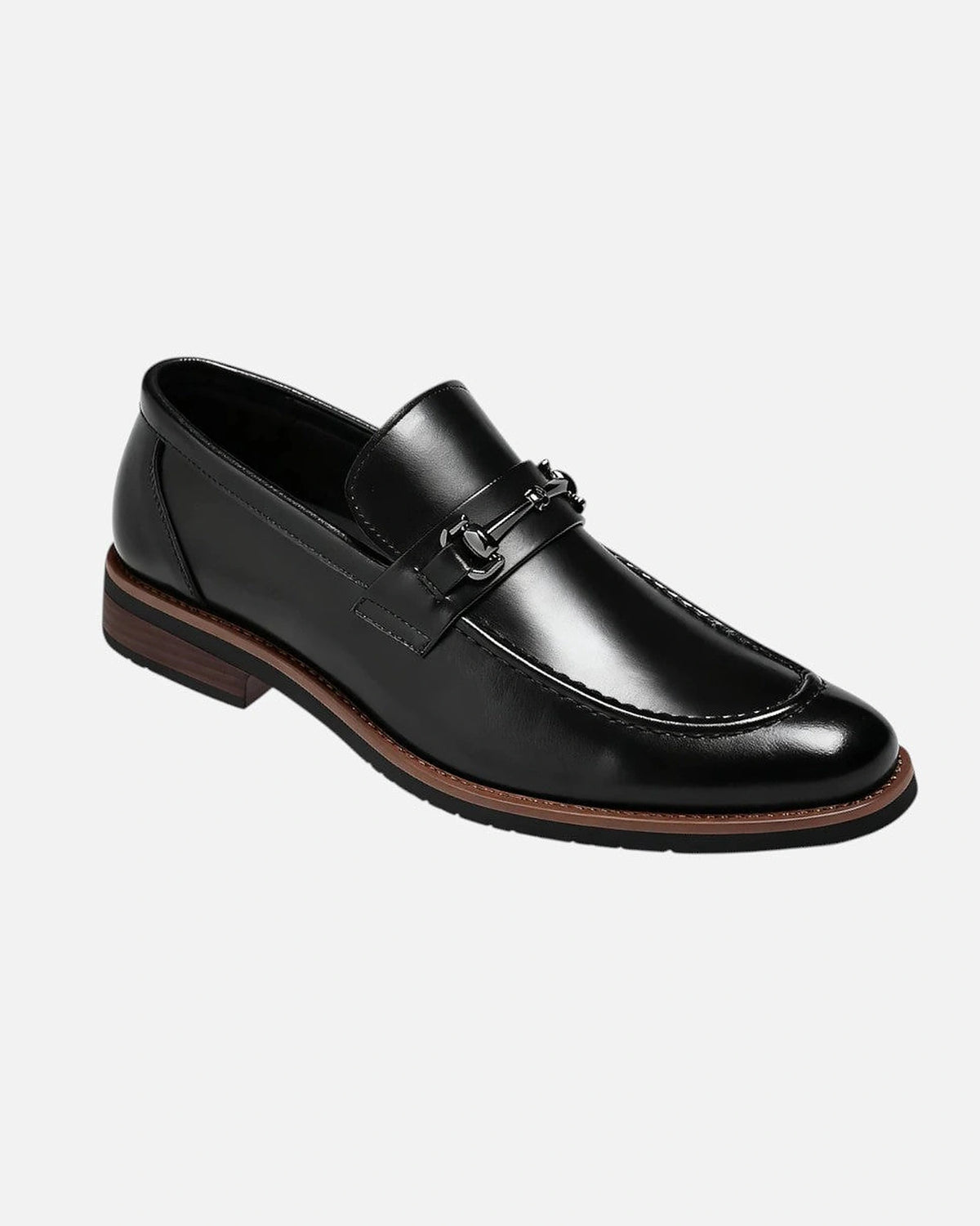 Men's Horsebit Trim Dress Loafers with Stitched Apron Toe – Vince