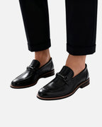 Men's Horsebit Trim Dress Loafers with Stitched Apron Toe – Vince