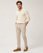 Men's Suede Panel Leather-Look Army Trainers with Gum Sole – Quentin