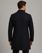 Men's Tailored Single-Breasted Overcoat with Notch Lapel – Gus