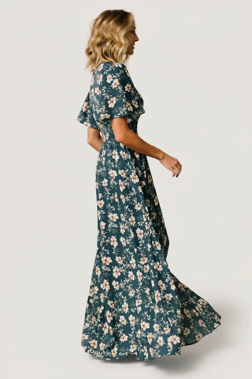 Verona Smocked Maxi Dress