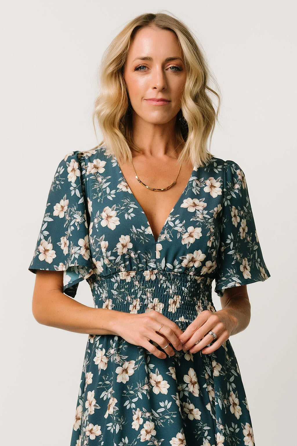 Verona Smocked Maxi Dress