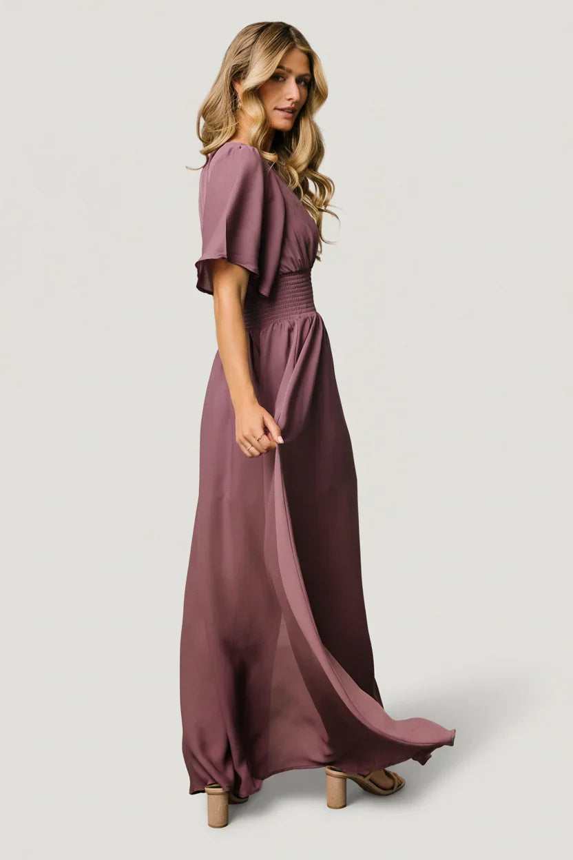 Verona Smocked Maxi Dress