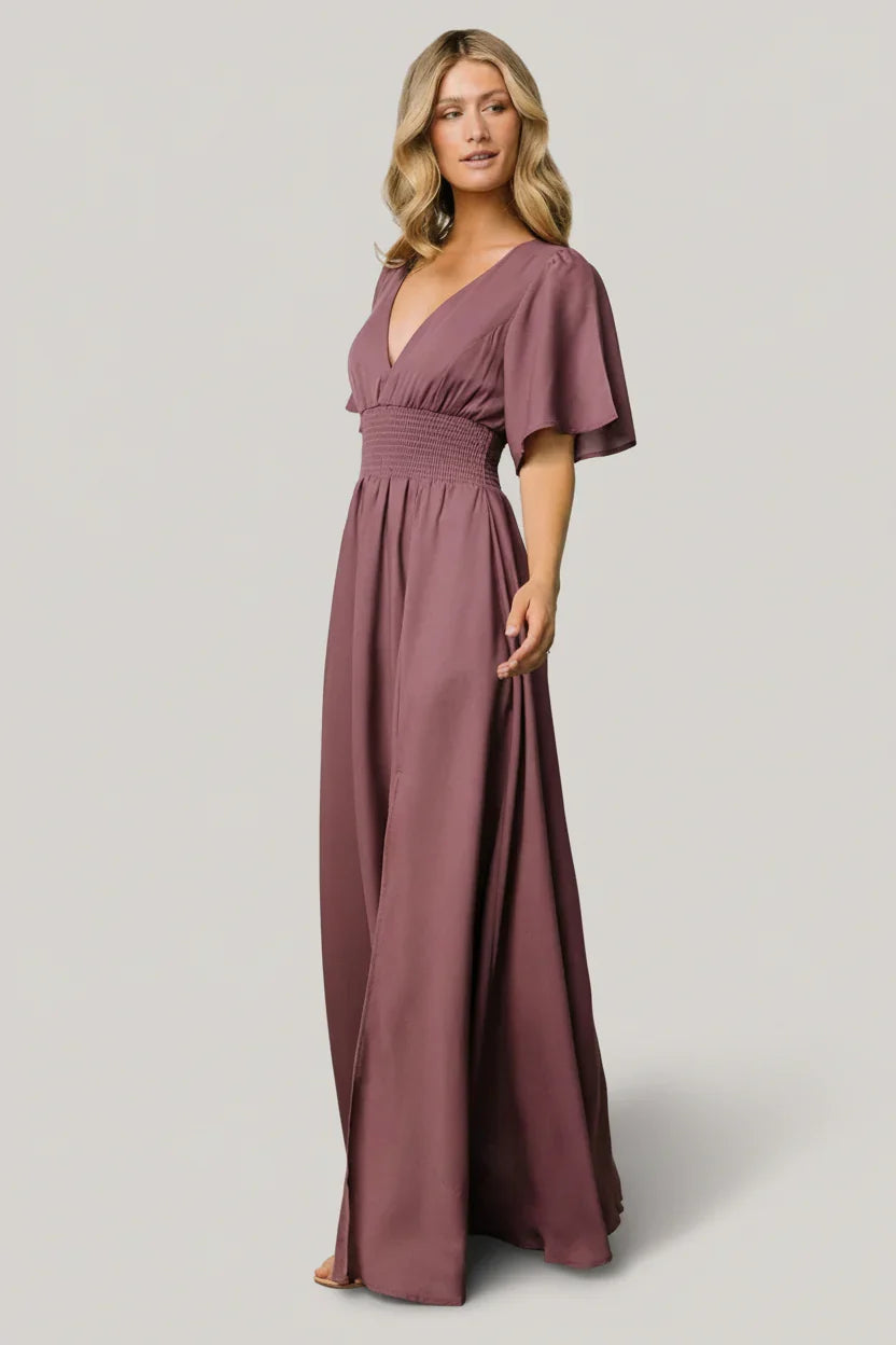 Verona Smocked Maxi Dress