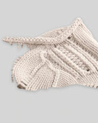 Women's Jumper with Turtleneck, Cable Knit and Pointelle Detail – Willa Grey