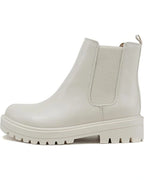 Women's Chunky Platform Chelsea Boots with Elastic Gusset Panels – Jessa Mae