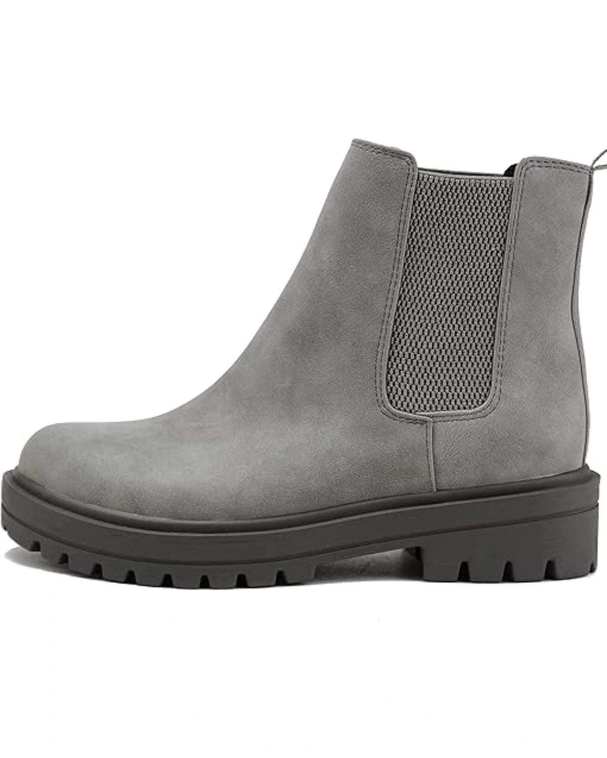 Women's Chunky Platform Chelsea Boots with Elastic Gusset Panels – Jessa Mae
