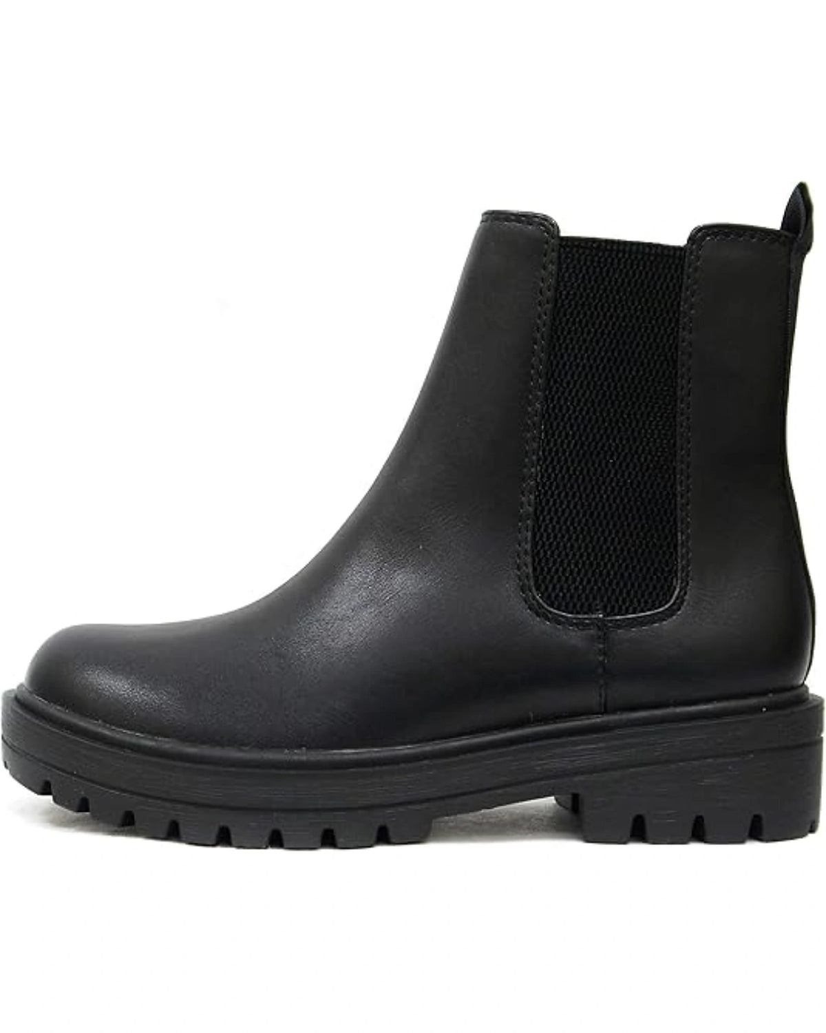 Women's Chunky Platform Chelsea Boots with Elastic Gusset Panels – Jessa Mae