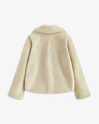 Women's Collared Teddy Coat with Patch Pockets, Relaxed Fit – Ivy Lou