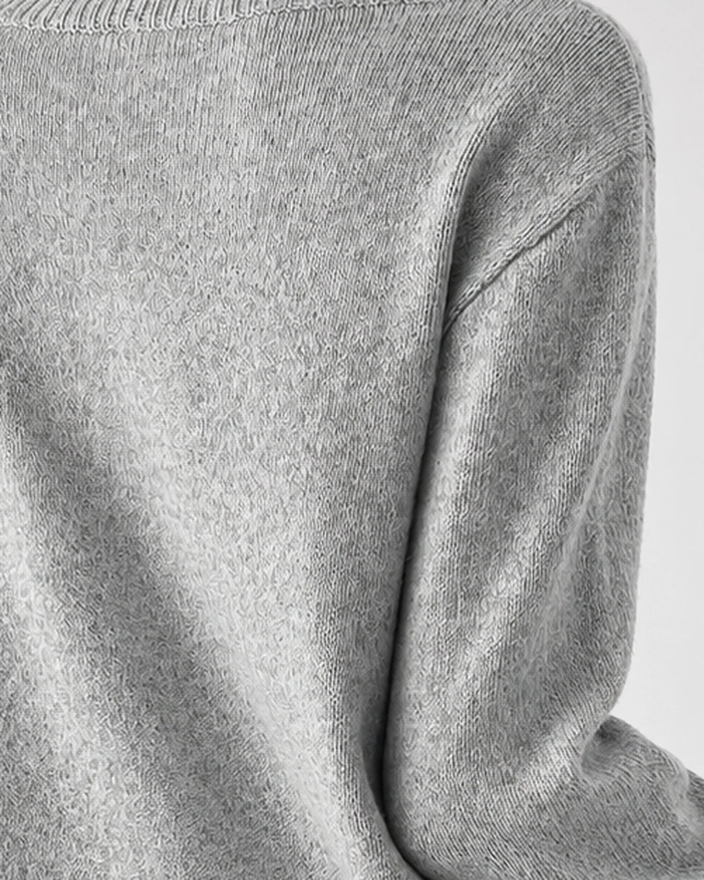 Women's Oversized Knitted Jumper with Bow Print, V-Neck Sweater Style – Freya