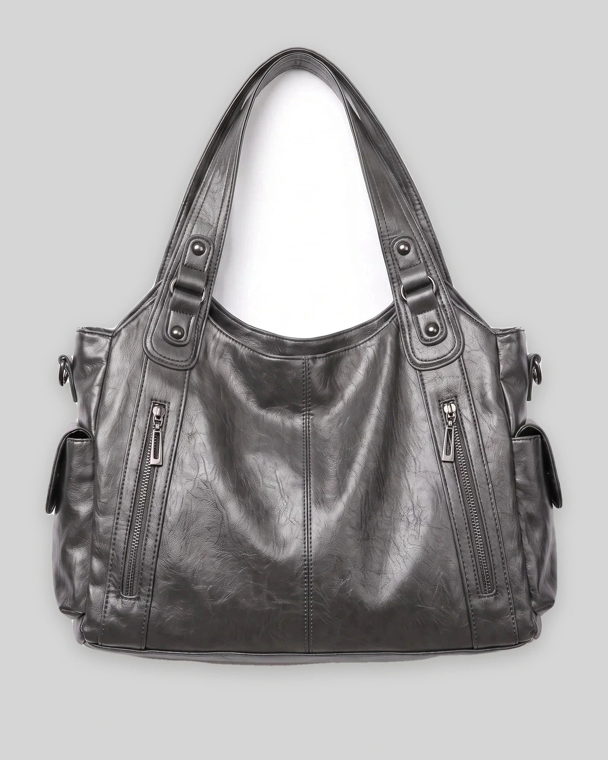 Women's Slouchy Shoulder Bag, Hobo Bag for Women with Front Zip Pockets, Everyday Handbag – Sadie Jane