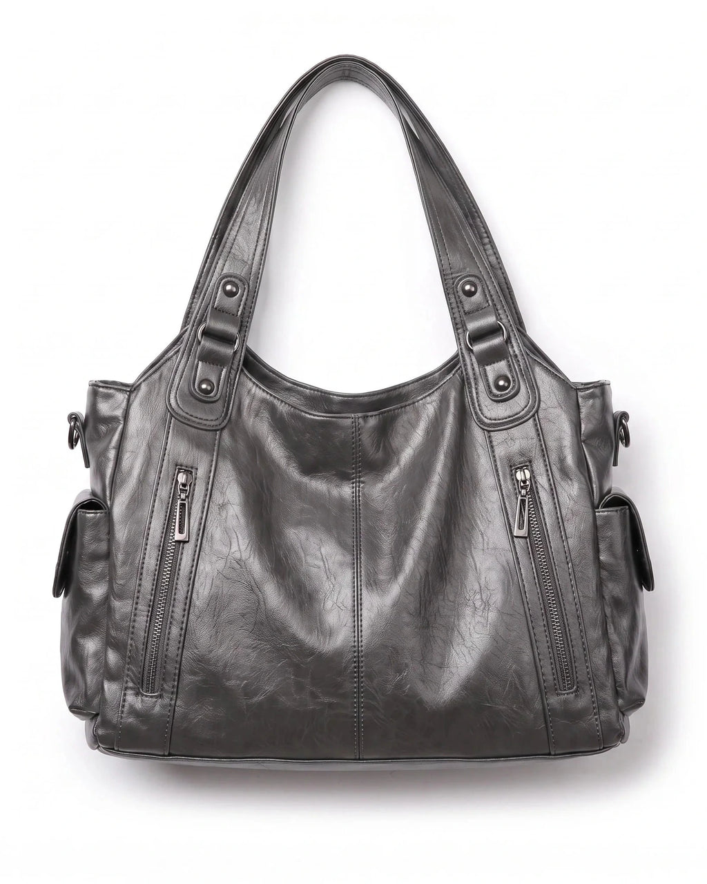Women's Slouchy Shoulder Bag, Hobo Bag for Women with Front Zip Pockets, Everyday Handbag – Sadie Jane