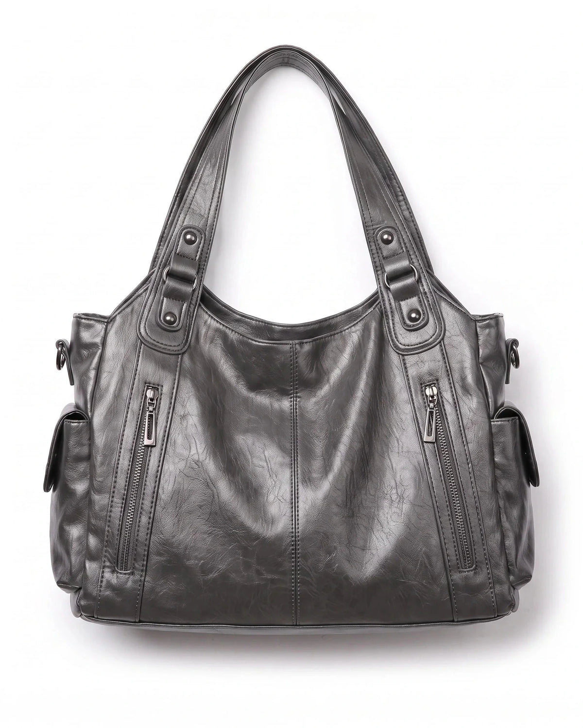 Women's Slouchy Shoulder Bag, Hobo Bag for Women with Front Zip Pockets, Everyday Handbag – Sadie Jane