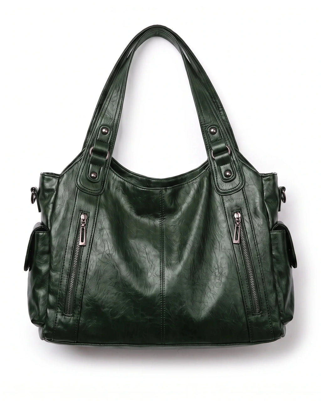 Women's Slouchy Shoulder Bag, Hobo Bag for Women with Front Zip Pockets, Everyday Handbag – Sadie Jane