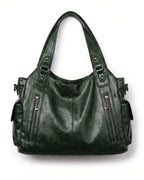 Women's Slouchy Shoulder Bag, Hobo Bag for Women with Front Zip Pockets, Everyday Handbag – Sadie Jane
