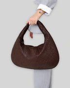 Women's Shoulder Bag, Woven Hobo Bag with Braided Handle for Everyday Use – Quinn Belle