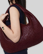 Women's Shoulder Bag, Woven Hobo Bag with Braided Handle for Everyday Use – Quinn Belle